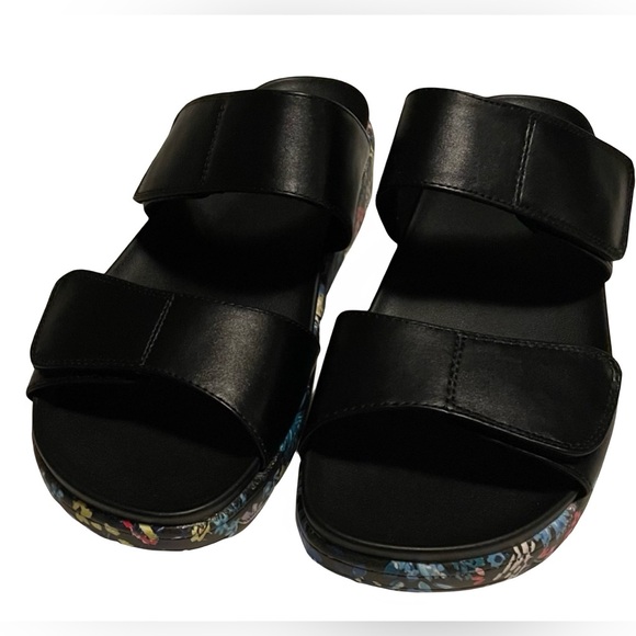 Alegria Lena Sandals Black Size 11 EU 41 New Platform - Picture 3 of 12
